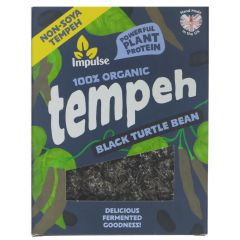 Impulse Foods Black Turtle Bean Tempeh - 6 x 200g (CV177)