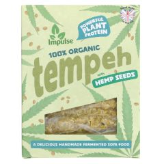 Impulse Foods Tempeh with Hemp Seeds - 6 x 200g (CV543)
