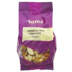 Suma Oriental Rice Crackers - 6 x 125g (ZX205)