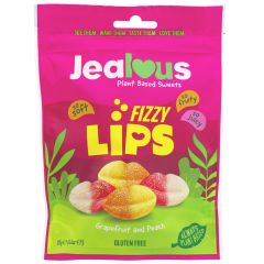 Jealous Sweets Fizzy Lips Share Bag - 10 x 125g (ZX005)