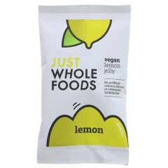Just Wholefoods Jelly, Lemon, Vegan - 12 x 85g (VF067)