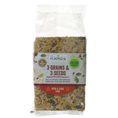 Dr Karg 3 Grains & 3 Seeds Crispbreads - 8 x 200g (BT001)