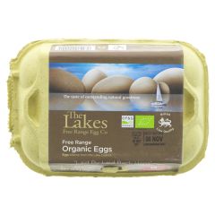 The Lakes Free-range Egg Co. Organic Medium Eggs - per doz (LJ794)