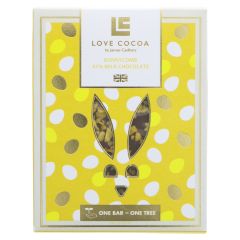 Love Cocoa Milk Choc Honeycomb Easter Bar - 12 x 75g (WS239)