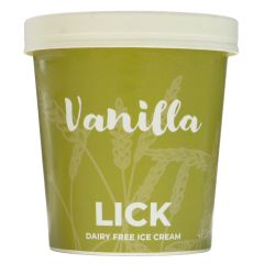Lick Vanilla Ice Cream - 6 x 480ml (XL317)