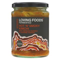 Loving Foods Hot 'N' Smoky Kimchi - 6 x 475g (CV316)