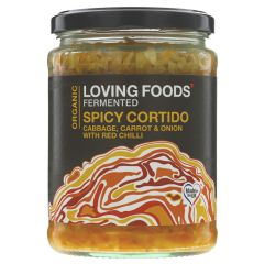 Loving Foods Spicy Cortido Kraut - 6 x 475g (CV314)