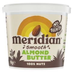 Meridian Almond Butter Smooth - 6 x 1kg (GH087)