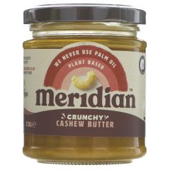 Meridian Cashew Butter Crunchy - 6 x 170g (GH061)