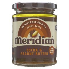 Meridian Cocoa and Peanut Butter - 6 x 280g (GH220)