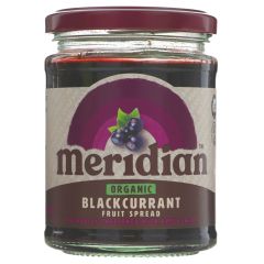Meridian Blackcurrant Spread - organic - 6 x 284g (JS019)