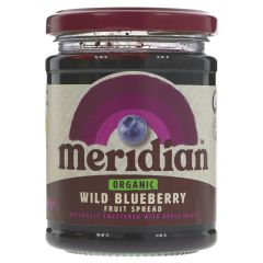 Meridian Wild Blueberry Spread - organic - 6 x 284g (JS100)