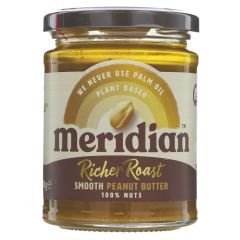 Meridian Peanut butter Rich Roast Smooth - 6 x 280g (GH073)