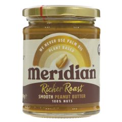 Meridian Peanut butter Rich Roast Smooth - 6 x 280g (GH073)