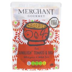 Merchant Gourmet Sunblush Tomato & Basil Rice - 6 x 250g (QS060)
