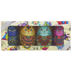 Monty Bojangles Kit Tin Truffles Gift Pack - 4 x 144g (ZX220)