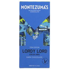 Montezumas Lordy Lord Dark Chocolate - 12 x 90g (KB750)