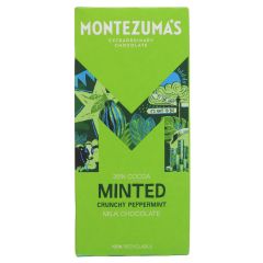 Montezumas Minted Milk Chocolate - 12 x 90g (KB751)