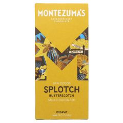 Montezumas Splotch Milk Chocolate Bar - 12 x 90g (KB617)