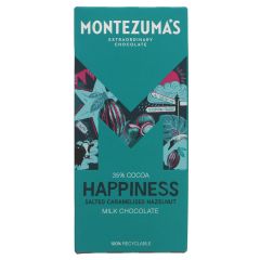 Montezumas Milk Chocolate Happiness - 12 x 90g (KB146)
