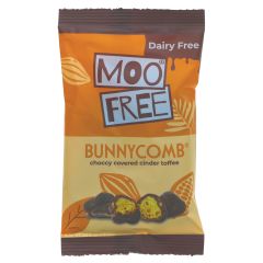Moo Free Choccy Rocks Bunnycomb Bar - 16 x 35g (KB504)