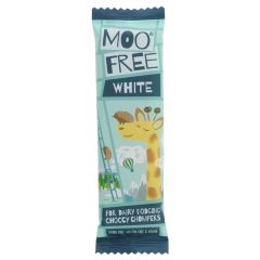 Moo Free White Chocolate Bars - 20 x 20g (KB345)