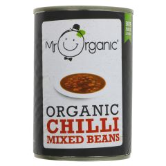 Mr Organic Chilli Mixed Beans - 12 x 400g (VF216)