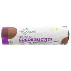 Mr Organic Cocoa Biscuits - 12 x 250g (ZX221)
