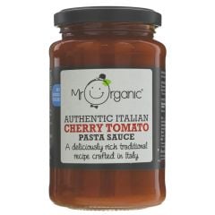 Mr Organic Cherry Tomatoes Pasta Sauce - 6 x 350g (VF276)