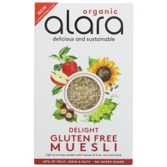 Alara Gluten Free Muesli - organic - 6 x 250g (MX023)