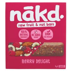 Nakd Berry Delight Multipack - 12 x 4 x 35g (KB029)