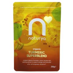 Naturya Organic Turmeric Superblend - 6 x 250g (MD067)