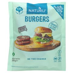 Naturli' Vegan Burger - 8 x 320g (XL078)