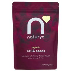 Naturya Organic Chia Seeds - 6 x 300g (MD111)
