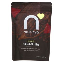 Naturya Organic Cocoa Nibs - 6 x 300g (MD153)