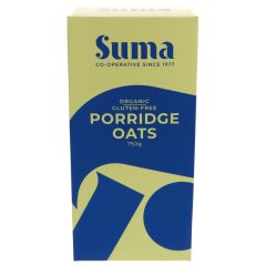 Suma Oats - Porridge & Gluten Free - 6 x 750g (FX044)