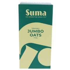 Suma Oats - jumbo, organic - 6 x 750g (FX047)