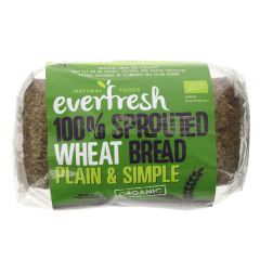 Everfresh Natural Foods Sprouted Wheat Bread - 8 x 380g (BT086)