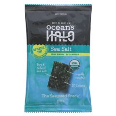 Ocean's Halo Sea Salt Seaweed - 20 x 4g (HE007)