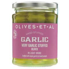 Olives Et Al Garlic Stuffed Olives - 6 x 150g (KJ137)