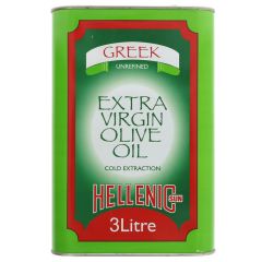 Hellenic Olive Oil - Extra Virgin - 4 x 3 l (GT005)