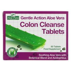 Aloe Pura Colon Cleanse Tablets - 6 x 60 (MD030)