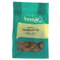 Suma Hazelnuts - organic - 6 x 125g (NU103)