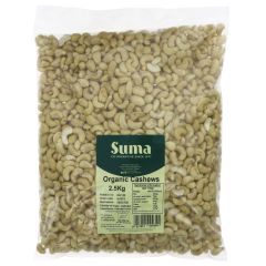 Suma Cashew Nuts - Whole Organic - 2.5 kg (NU074)