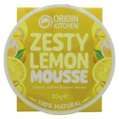 Origin Kitchen Zesty Lemon Mousse - 6 x 80g (CV154)