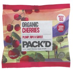 Pack'd Organic Cherries - 10 x 300g (XL148)