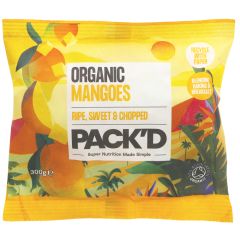 Pack'd Organic Mango - 10 x 300g (XL356)