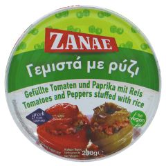 Zanae Stuffed Peppers -Tomato & Rice - 12 x 280g (VF018)