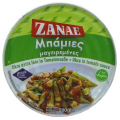 Zanae Okra in Sauce - 12 x 280g (VF527)