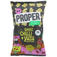 Properchips Ghost Chilli Chickpea Chips - 8 x 85g (ZX572)